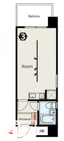 R-RESIDENCE TAKAMATSUの間取り