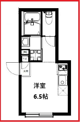 ハンプトン西新井の間取り