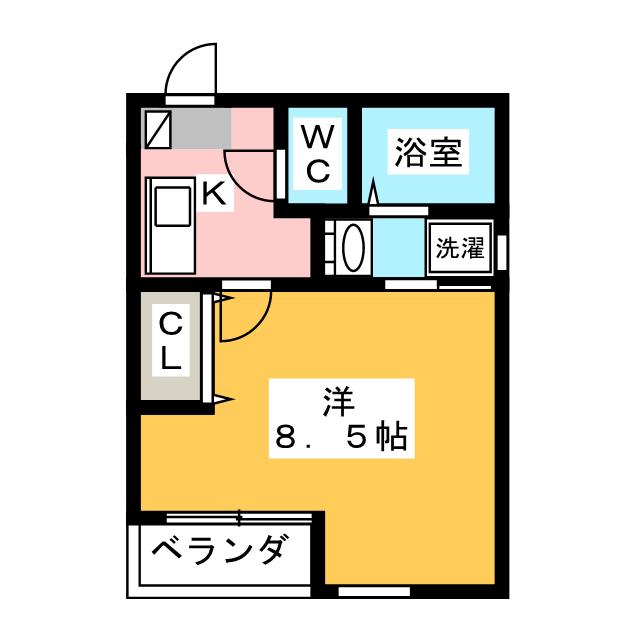 アクシス宝が丘の間取り