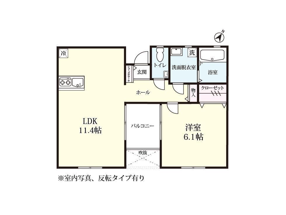 プレミアムアイランド牛津VIIIの間取り