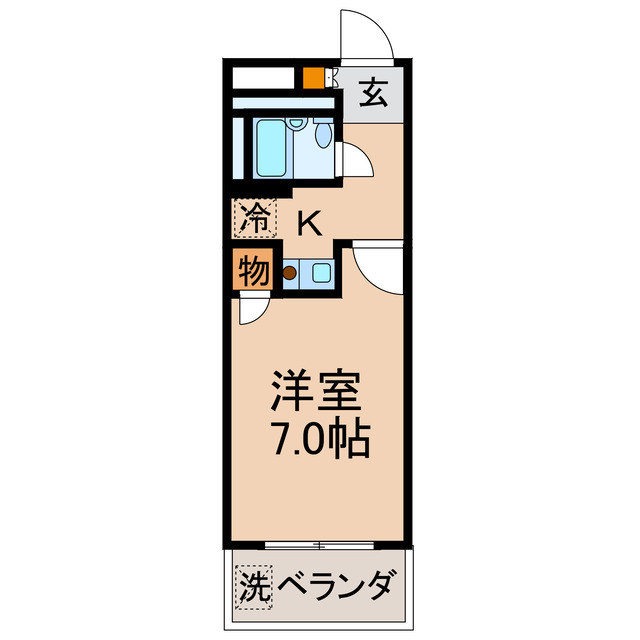 メゾンプレジールの間取り