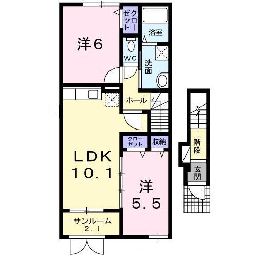 エスペランサIIの間取り