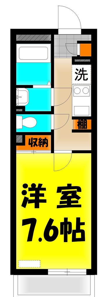 ハロー北浦和の間取り