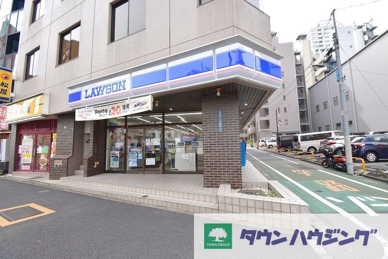 コンビニ　ローソン新宿一丁目店（コンビニ）まで120m