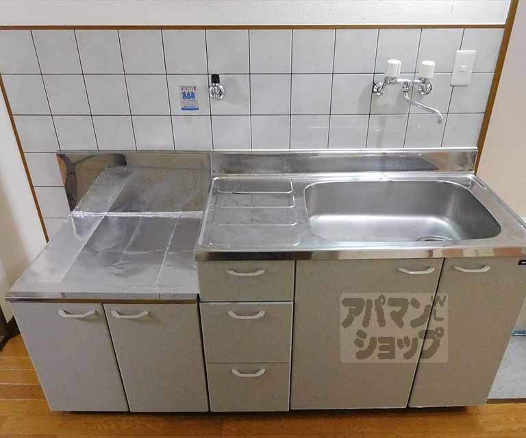 キッチン　２口コンロ設置可能