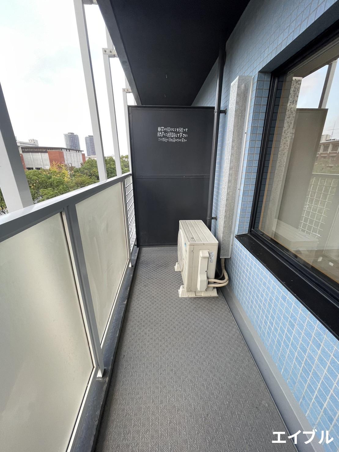 バルコニー　写真は別号室になります