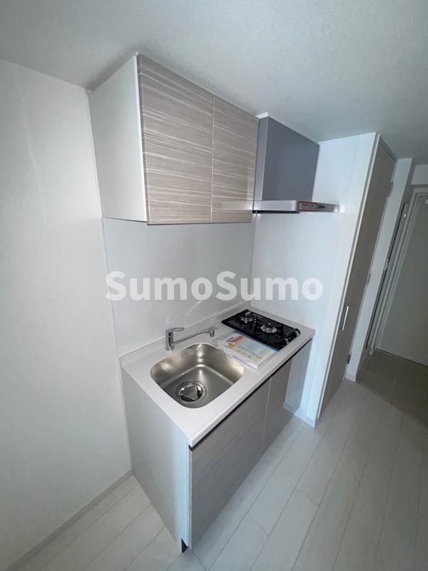 キッチン　コンパクトなキッチンで掃除もラクラク