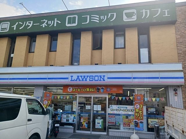 コンビニ　ローソン 梅津後藤町店（コンビニ）まで300m