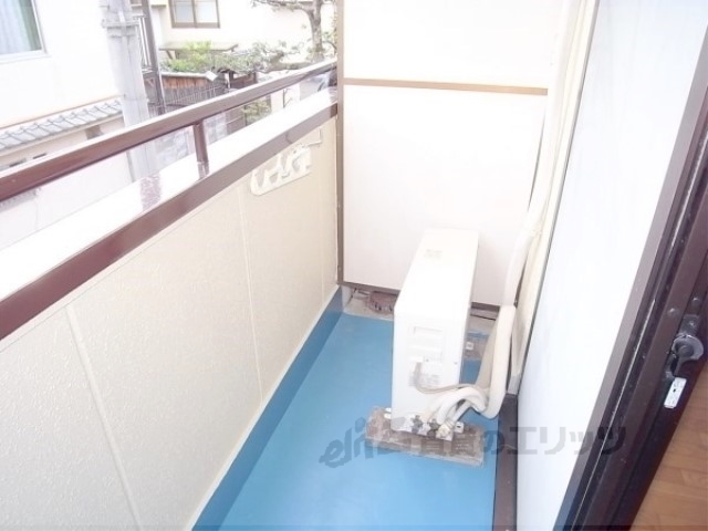 バルコニー　日差し良好です。