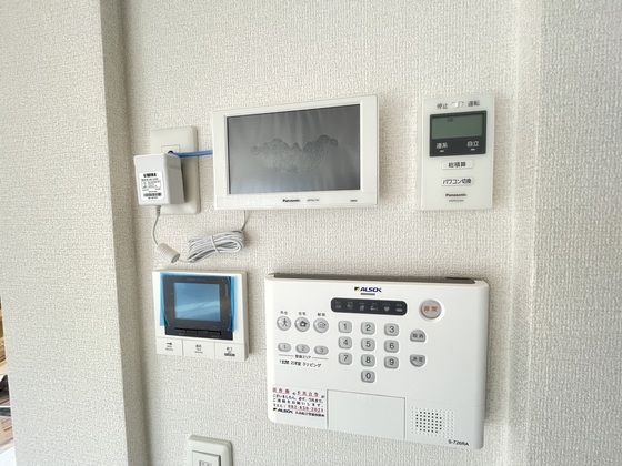 セキュリティ　※別部屋の写真です