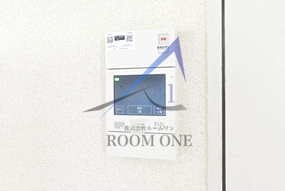 セキュリティ　モニター付きインターホンです。