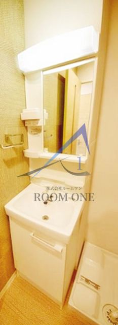洗面設備　洗面台です。