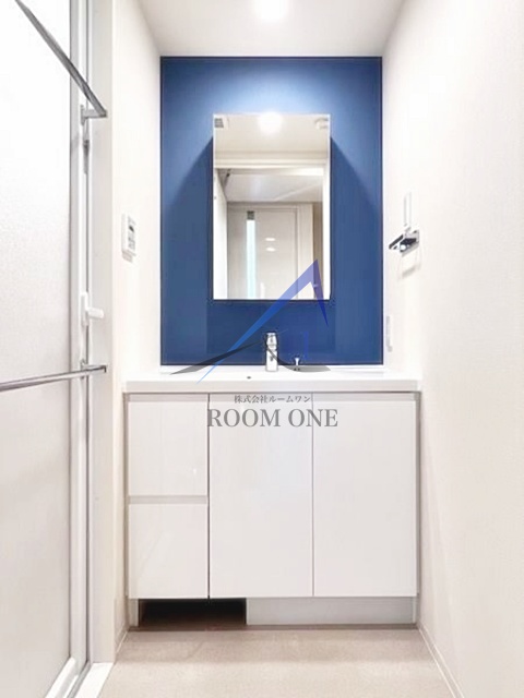 洗面設備　洗面台です。