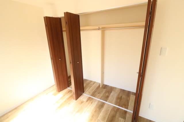 収納　クローゼット広々！