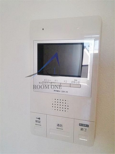 セキュリティ　モニター付インターホンです。