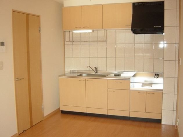 キッチン　※別号室の写真です。