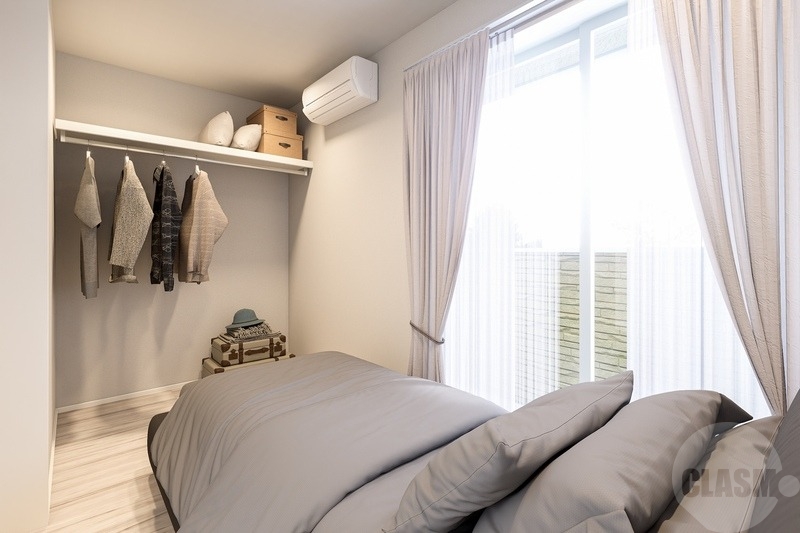 収納　クローゼット収納付きのお部屋です