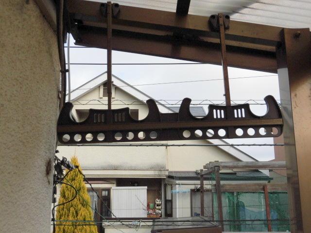 その他設備　物干し掛け