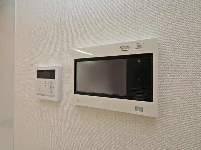 セキュリティ　モニター付きインターホンです