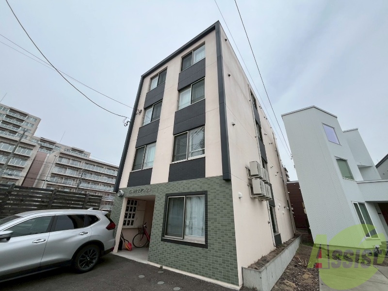 建物外観　札幌市北区北二十三条西「グランパ２３」
