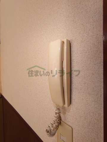 セキュリティ　入居後モニター付きインターホンに変更予定