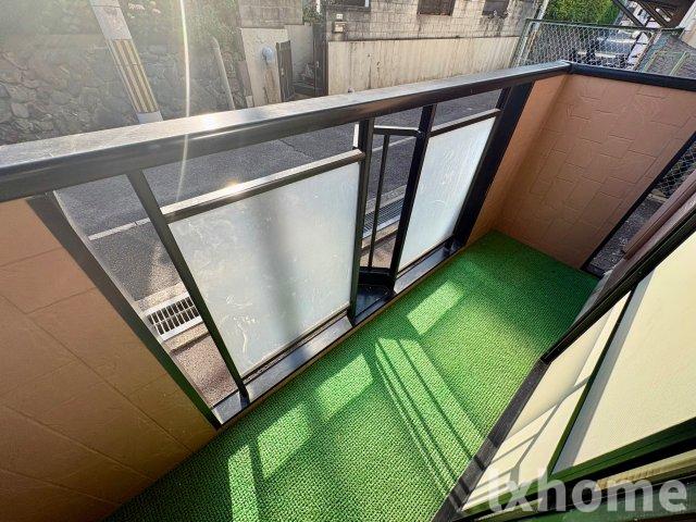 バルコニー　広々としたバルコニーです