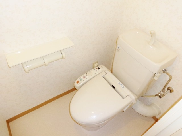 トイレ　トイレもキレイにお使いいただけます！