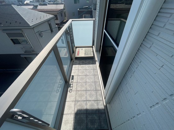 バルコニー　※別部屋の写真です
