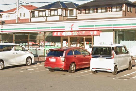 コンビニ　セブンイレブン千葉赤井町店（コンビニ）まで355m
