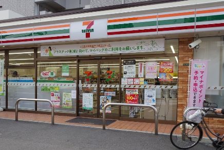 コンビニ　セブンイレブン　大阪本庄西2丁目店（コンビニ）まで321m
