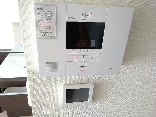セキュリティ　モニターホン標準設置♪
