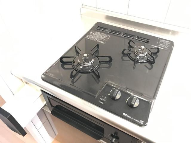 キッチン　２口コンロ