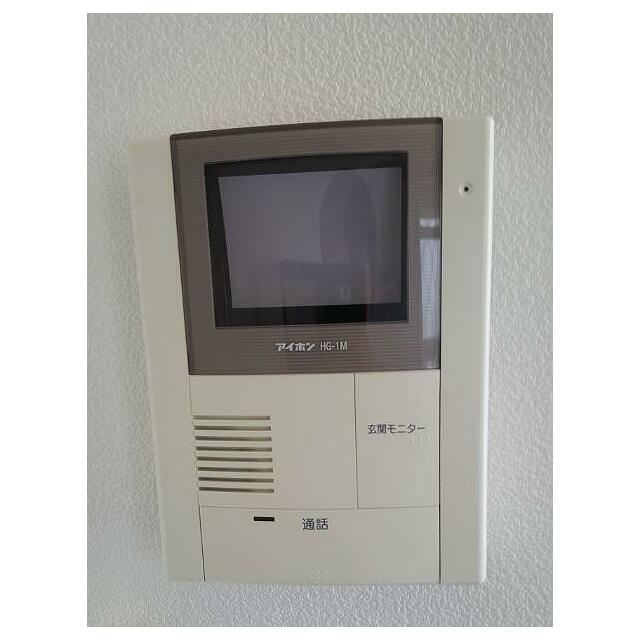 セキュリティ　カラーモニターつきインターホン