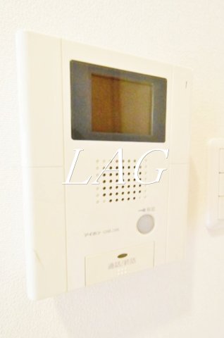 セキュリティ　モニター付きインターフォンです。