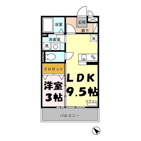 ヴィラオーヤの間取り写真