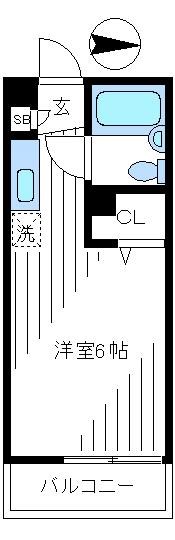 メゾン中央の間取り写真