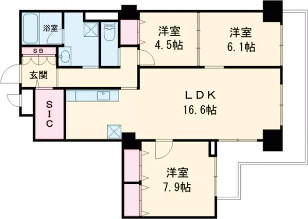パルステージ関屋IIの間取り写真