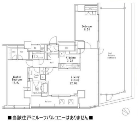 MFPR目黒タワーの間取り写真