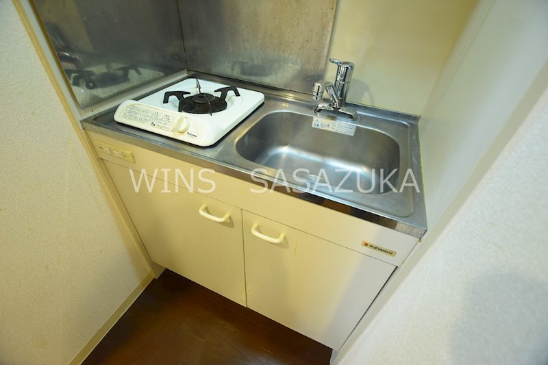 京王線 笹塚駅 徒歩4分 13階建 築24年のキッチン写真