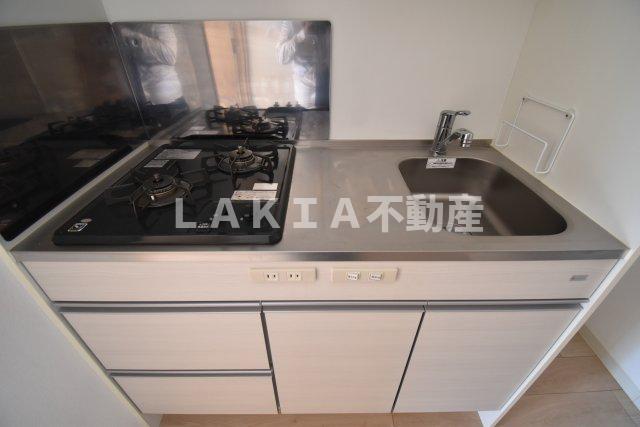 京阪中之島線 なにわ橋駅 徒歩5分 12階建 築13年のキッチン写真