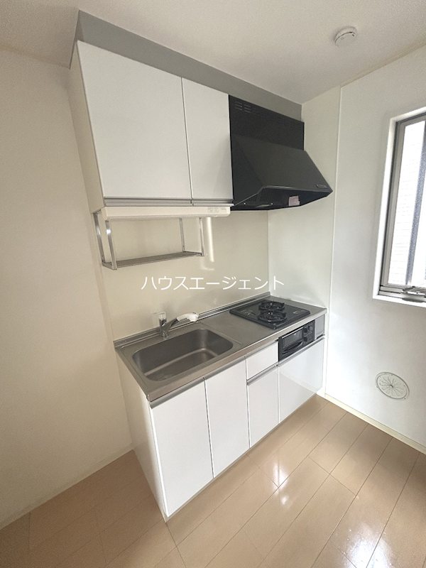 キッチン　2口コンロ付のキッチンです。