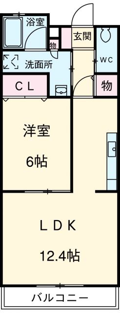 リヴェールJ・8の間取り写真