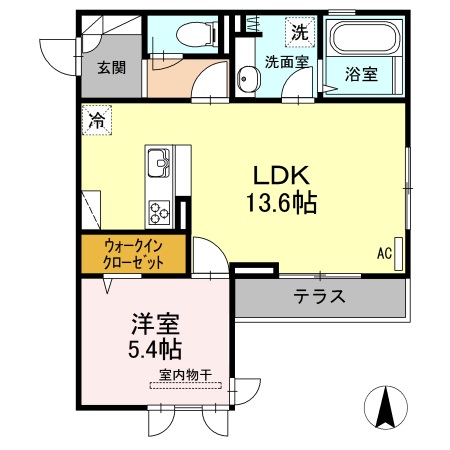 D-room引野の間取り