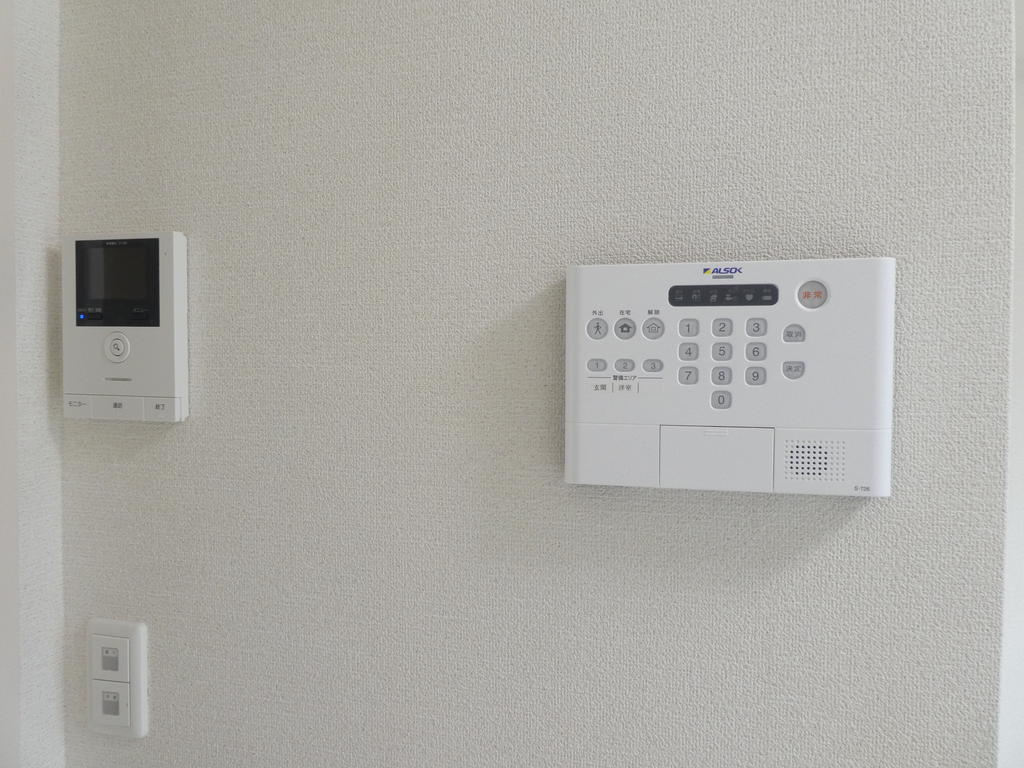 セキュリティ　TVインターホン＆ALSOK