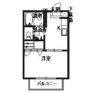 ストーク　IIの間取り