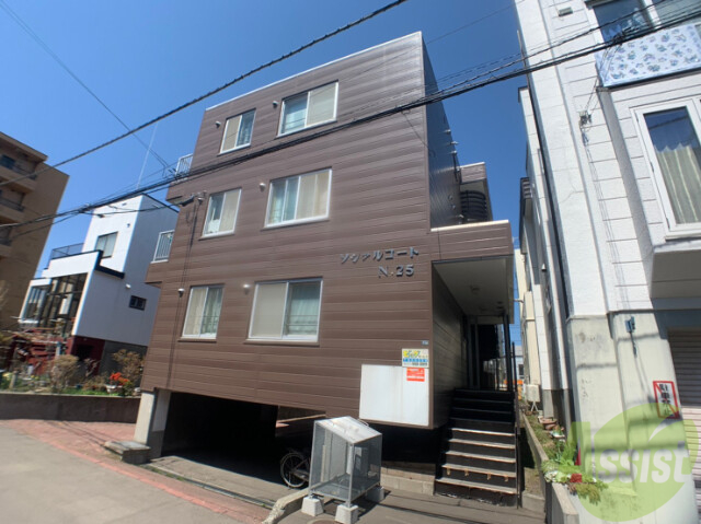 建物外観　札幌市東区北２５条東「ソシアルコートＮ３５」