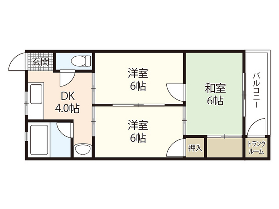 寿栄ビル６の間取り