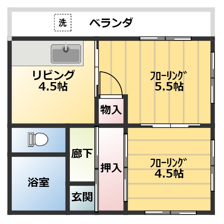 グランベールSYの間取り