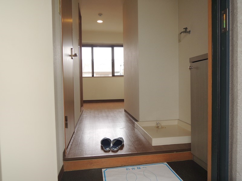 玄関　室内洗濯機パン有り