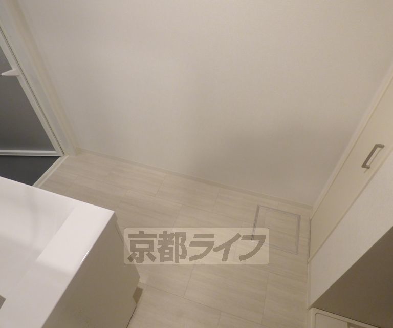 【京都市上京区梅屋町のマンションの洗面設備】